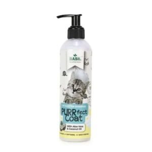 Basil Purrfect Coat Cat & Kitten Shampoo