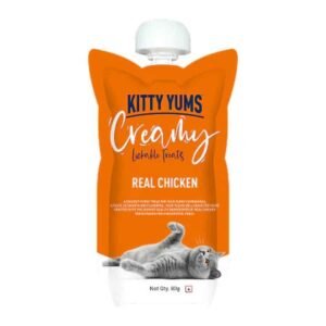 Kitty Yums Lickable Real Chicken Creamy Cat Treat