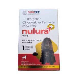 Nulura 500 mg Chewable Tablet for Medium Dogs 10–20 kg
